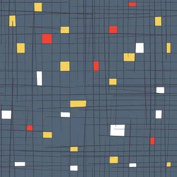 Cell abstract seamless pattern. Vector 스톡 일러스트