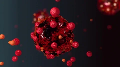 Cell Attack Stock Footage 85316191