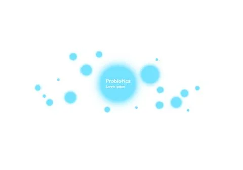 Cell background. Biology, Science background with cells. Biology background Illustrazione stock