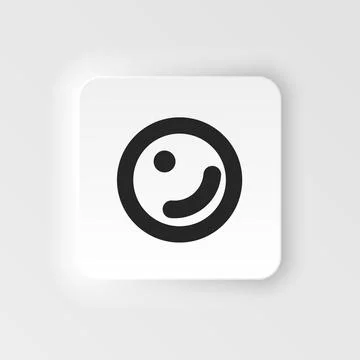 Cell, biology. Bioengineering neumorphic style vector icon. Biotechnology for Stock Illustration