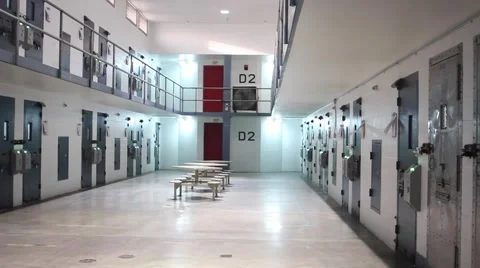 Cell Block 02 Video stock 43332383