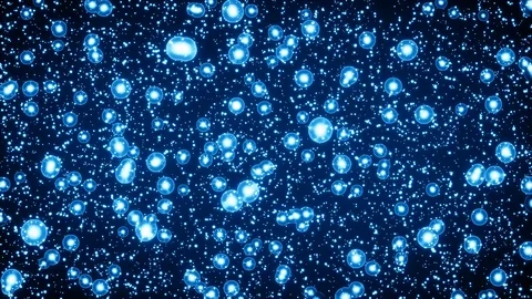 Cell BLUE 스톡 동영상 107403702