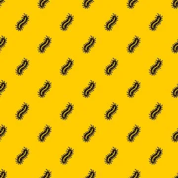 Cell of dangerous virus pattern vector 스톡 일러스트