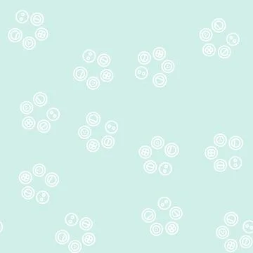 Cell development line seamless pattern Stock Illustration