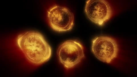 A cell division Stock Footage 318469149