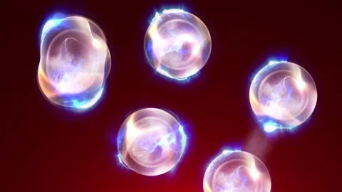 A cell division Stock Footage 318469606
