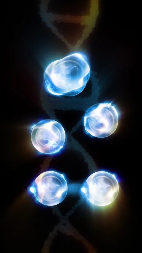 A cell division Stock Footage 318470059