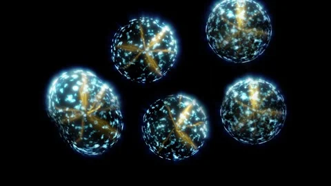 A cell division Stock Footage 318470645