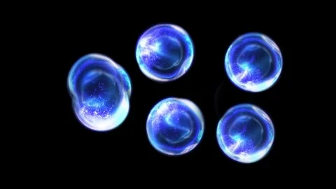 A cell division Stock Footage 318470884