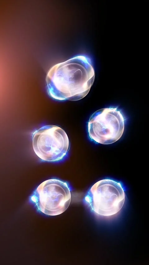 A cell division Stock Footage 318470980