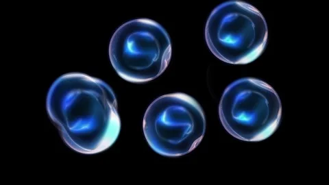 A cell division Stock Footage 318471216