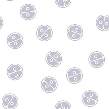 Cell division glyph vector seamless pattern sign 스톡 일러스트
