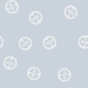 Cell division line vector seamless pattern sign イラスト素材