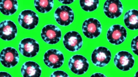 Cell Division More Green Screen Video stock 72894084