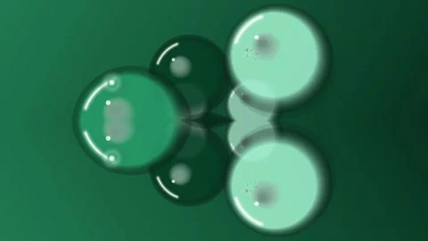 Cell Division Process in Microscopic View. Stock Footage 329927723