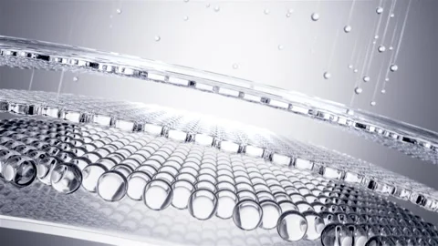 Cell division shuttle arranges penetrating essence essence ball molecular Video stock 291088994