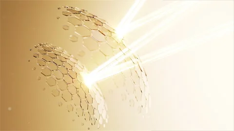 Cell division shuttle arranges penetrating essence essence ball molecular Video stock 324783346