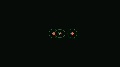Cell division under microscope animation 4K Stock Footage 336516768