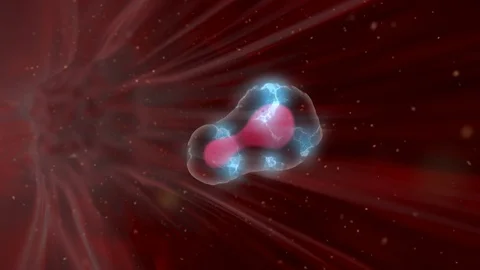 Cell division in vein Stock Footage 105223218