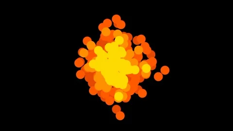 Cell Explosion Effect Stock Footage 335639781