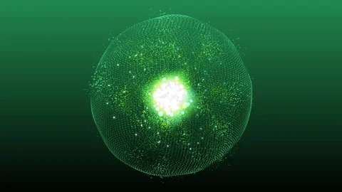 Cell Form Green Stock-Footage 106948567