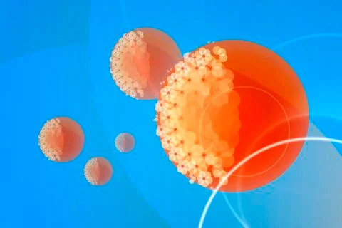 Cell graphic Illustrazione stock