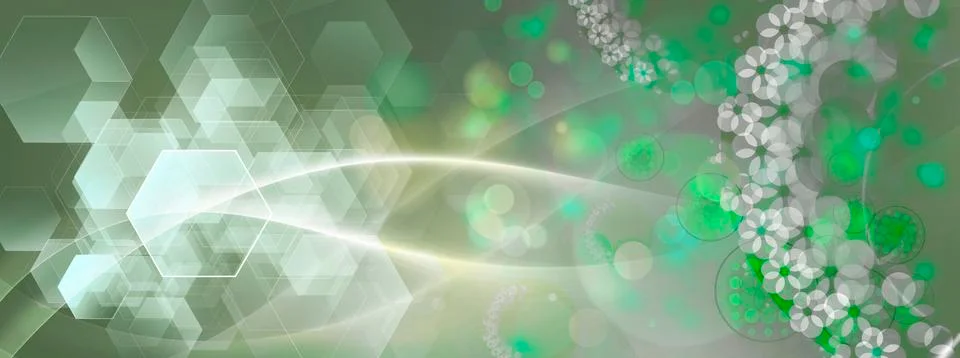 Cell graphic therapy Stock Illustration