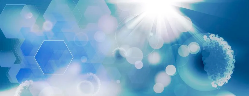 Cell graphic therapy Stock Illustration
