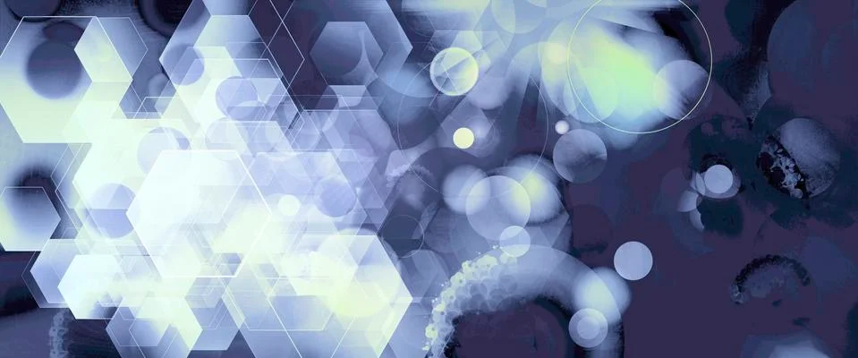 Cell graphic therapy Stock Illustration