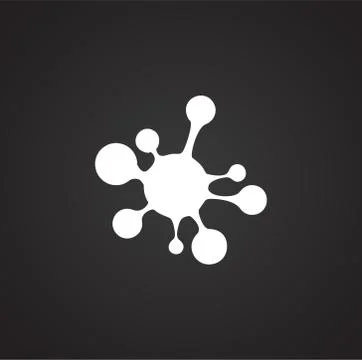 Cell icon on background for graphic and web design. Simple illustration 스톡 일러스트