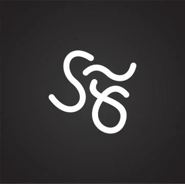Cell icon on background for graphic and web design. Simple illustration Stock Illustration