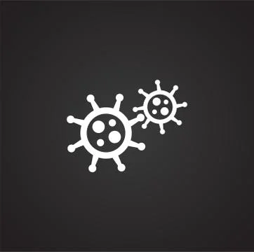 Cell icon on background for graphic and web design. Simple illustration Illustrazione stock