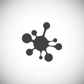 Cell icon on background for graphic and web design. Simple illustration Stock Illustration