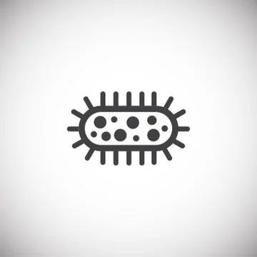 Cell icon on background for graphic and web design. Simple illustration Illustrazione stock