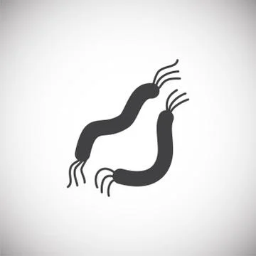 Cell icon on background for graphic and web design. Simple illustration Stock Illustration