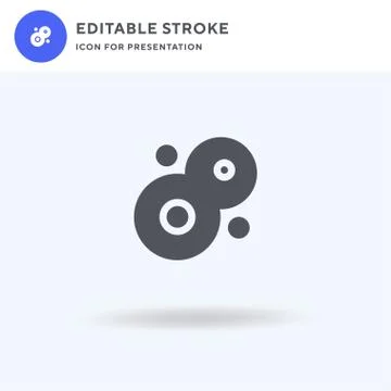 Cell icon vector, filled flat sign, solid pictogram isolated on white, logo Stock Illustration