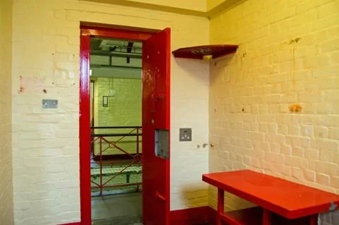 Cell interior, Reading Prison Stock Photos