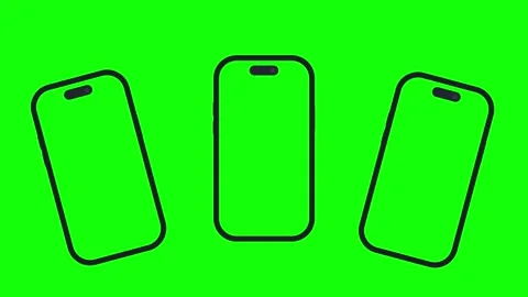 Cell Isolated Green Screen Stock Footage Video stock 343928587