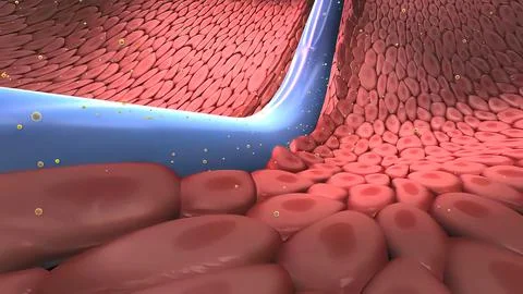 The cell membrane, also known as the plasma membrane, is a double layer of li Stock Illustration