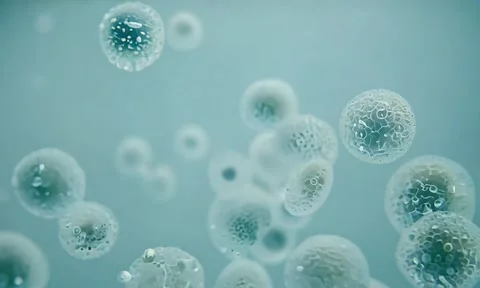 Cell Membrane Structure Under Electron Microscope 4K Vídeos de archivo 347105282