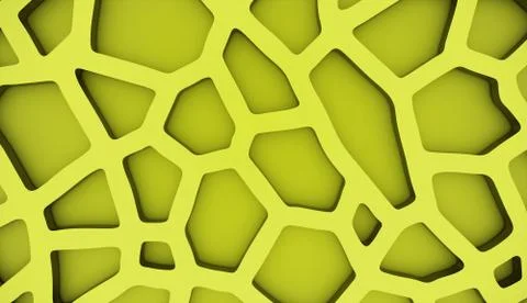 Cell mesh background green Stock Illustration