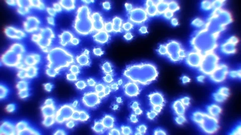 Cell Molecule Animation. Bacteria. Virus Stock Footage 119269451