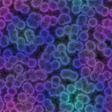 Cell or bacteria purple texture Stock Photos