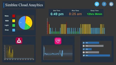 Cell phone ANIMATED technology application 2 Stockbeeldmateriaal 93243555