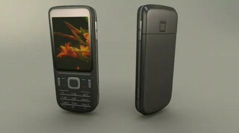 Cell phone animation Video stock 790666