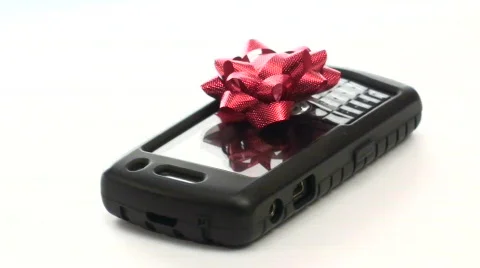 Cell phone gift loop V2 - HD 스톡 동영상 571316