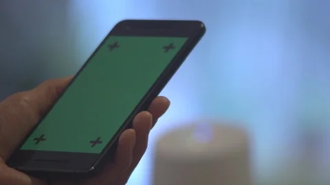 Cell Phone - Green Screen Stock Footage 102195058