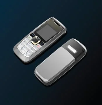 Cell phone Stock Illustration