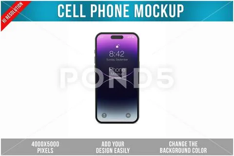 Cell phone Mockup PSD Template