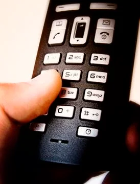 Cell phone. Stock Photos